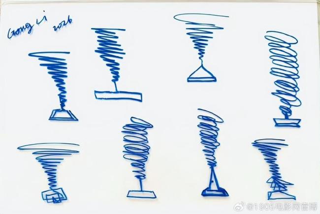 巩俐任世界AI电影节主席并设计奖杯 引领未来影像创新