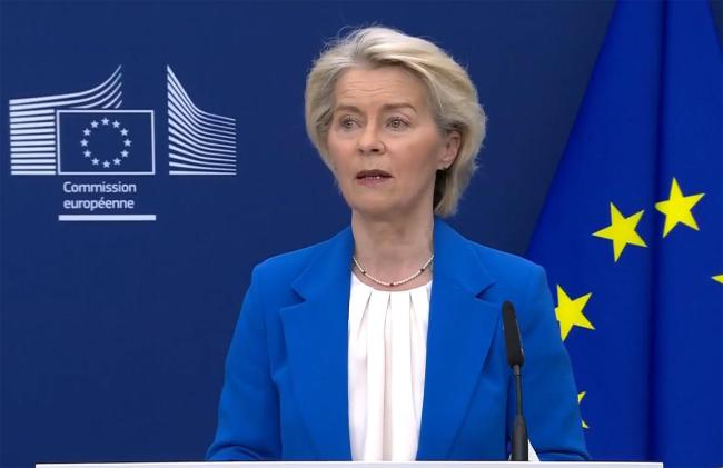 冯德莱恩要求公众减少能源使用