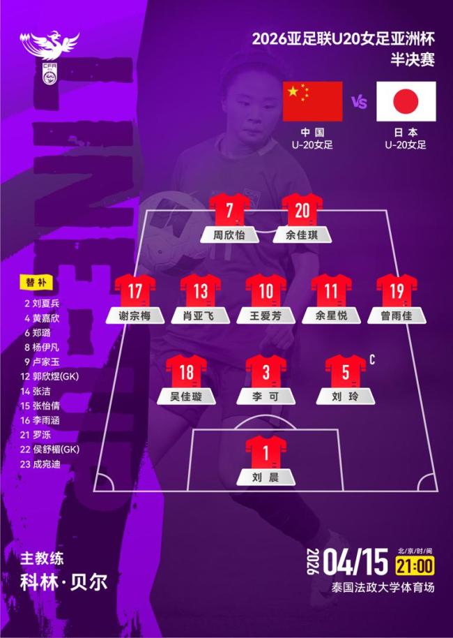 无缘决赛！U20女足中国0-2日本