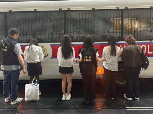 香港警方捣破一卖淫场所