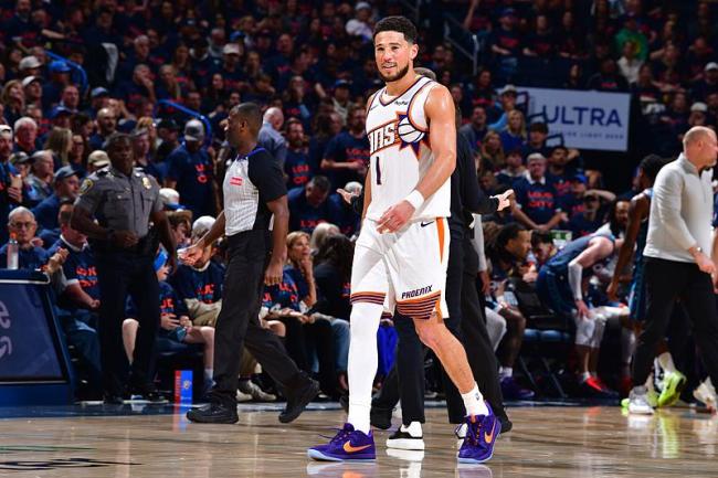 NBA官方取消布克技术犯规 误判已撤销