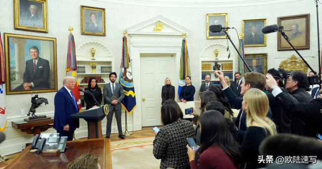 特朗普首赴白宫记者晚宴前遭媒体施压 呼吁抵制出席