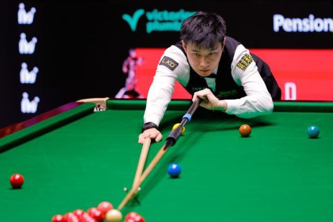 斯诺克中国德比赵心童9-7领先丁俊晖 第二阶段战罢优势显现