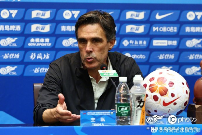 河南队主帅就近期糟糕表现向球迷致歉