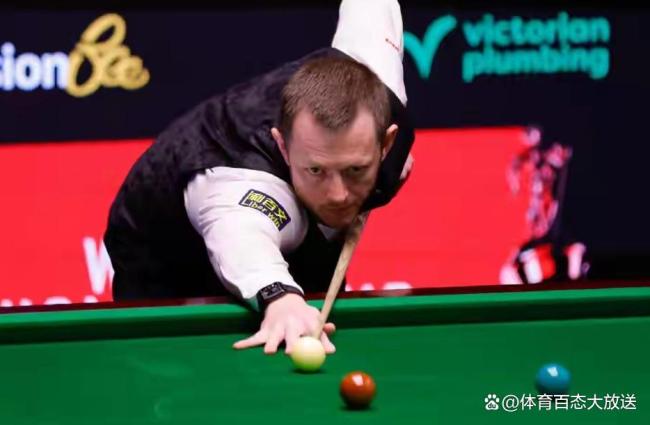斯诺克世锦赛：罗伯逊9-7希金斯，战况胶着