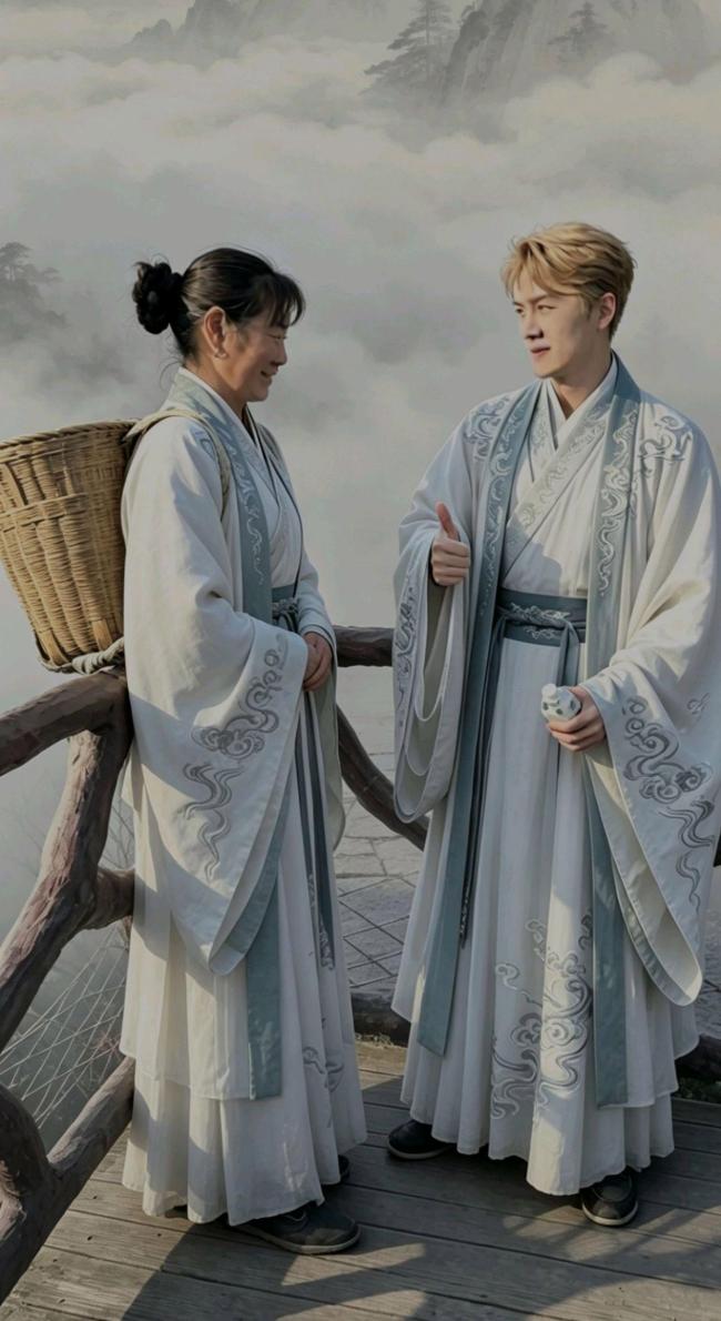 吴克群为老君山挑山工送外骨骼机器 温暖善举点亮山巅
