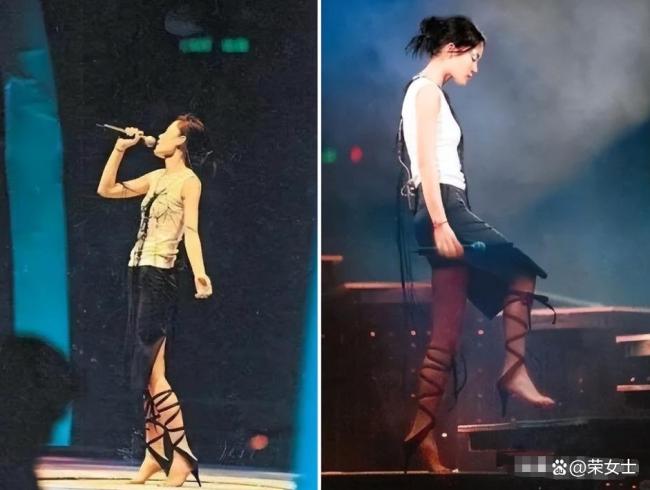王菲曾穿过无底绑带高跟鞋 20年前的时尚先锋