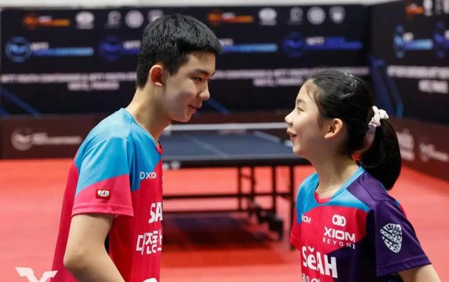 14岁韩乒新星李承洙成国乒新大敌