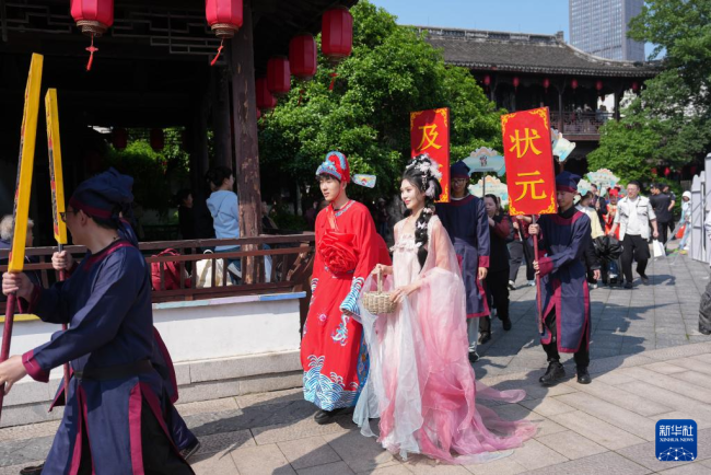 浙江湖州：历史文化街区人气旺