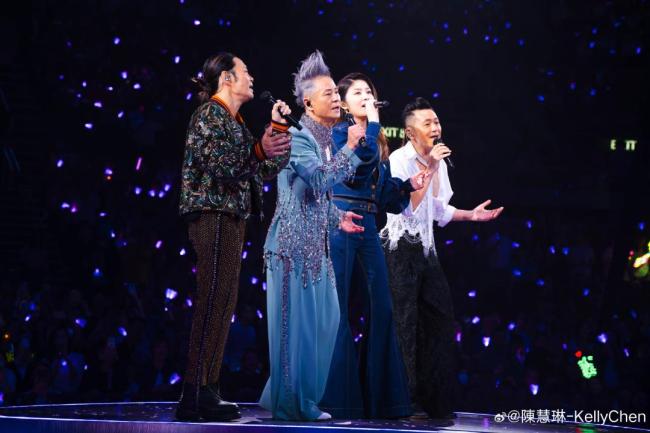草蜢40周年演唱会连开七场 全网最强嘉宾阵容