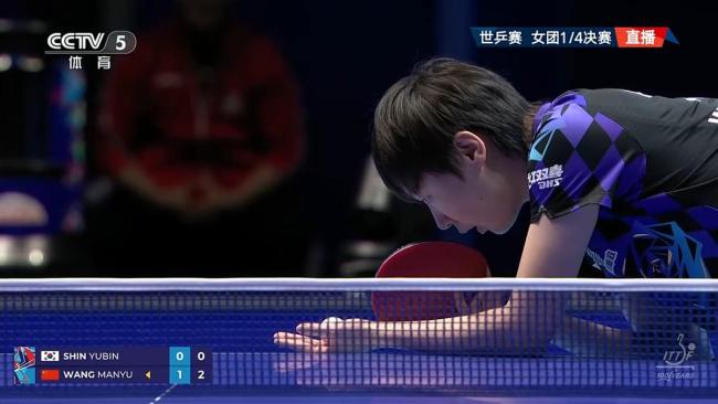 国乒女团3比0韩国 晋级世乒赛四强 全胜晋级展现实力
