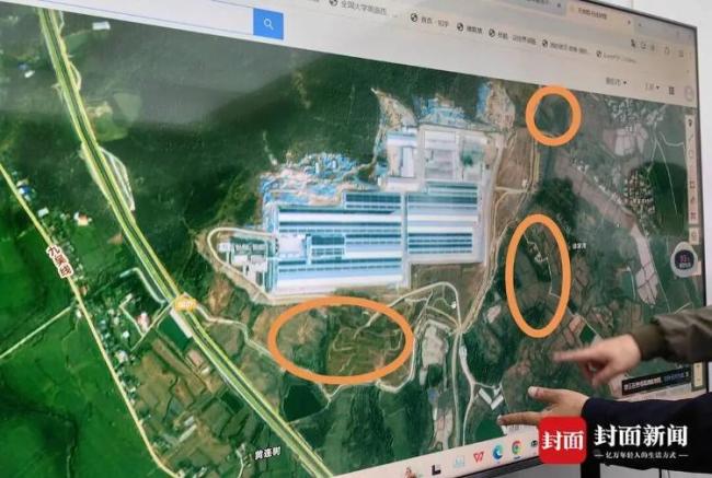 湖北襄阳百亩地疑遭山顶奶牛场沾污 多部门长入探望介入