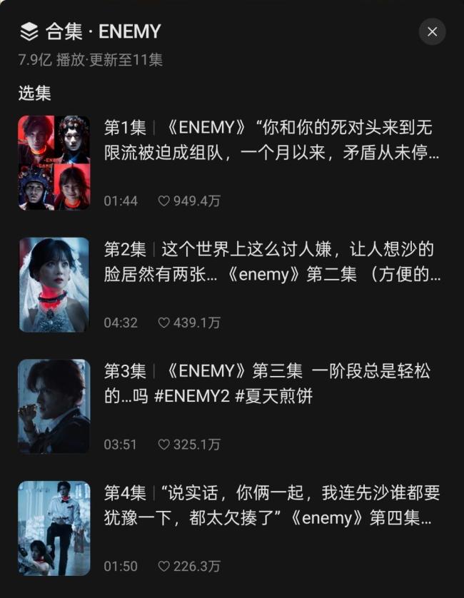 两个年青东说念主手搓的《ENEMY》刷屏全网 热血笨蛋的告捷