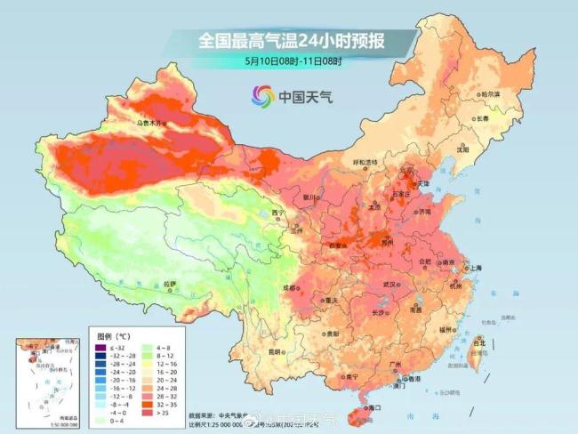 今天30℃ ！下周最高34℃，周末大反转 北方首轮高温来袭