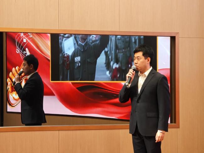 红色宣讲带学生重温“不朽的征程” 长征精神激荡青春使命