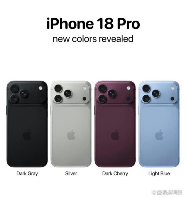 iPhone18Pro配色是夯还是拉 酒红取代爱马仕橙