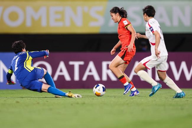 中国U17女足不敌朝鲜 细节决定成败