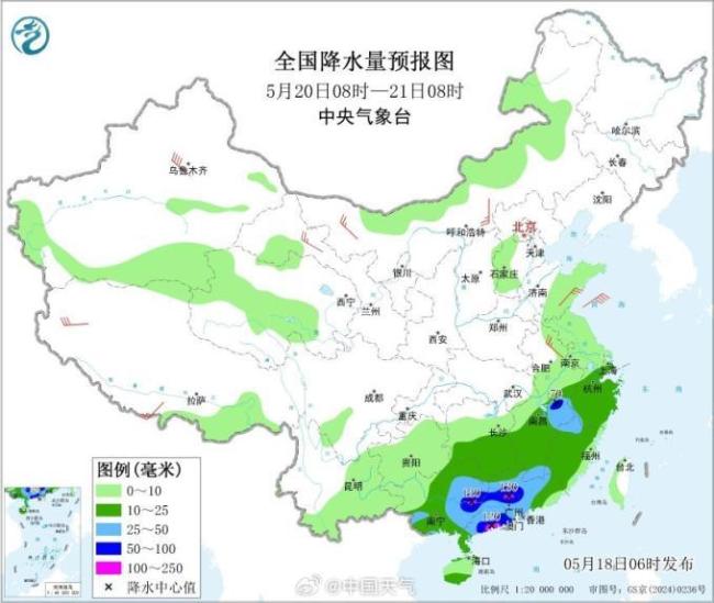 接下来暴雨、大暴雨会下在哪儿？主雨区南移至江南华南