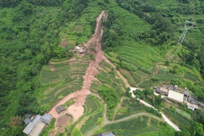 重庆涪陵突发泥石流 未造成人员伤亡