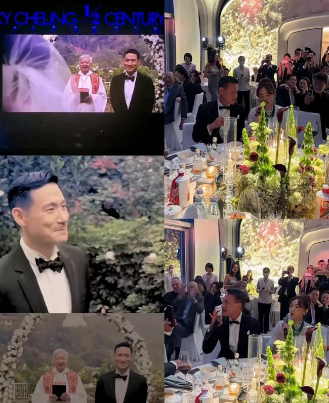 百亿富二代大婚 张学友现场献唱 明星云集见证浪漫时刻