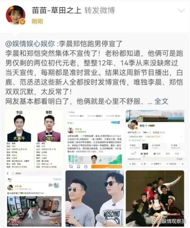 苗苗也不舒服了 替夫发声引热议