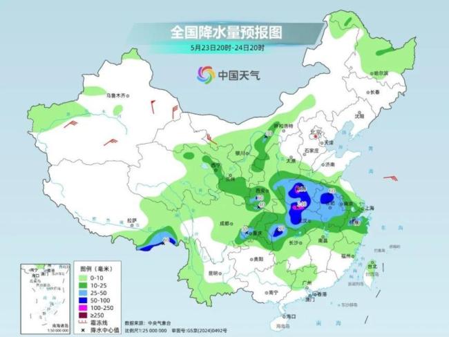 豫鄂皖多地成暴雨中心 新一輪強降雨來襲