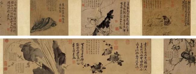 徐渭《写生卷》1.046亿元成交 古代书画专场亮点