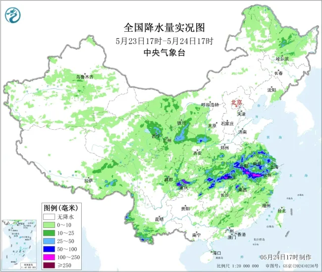 山洪橙色预警发布！涉及多地
