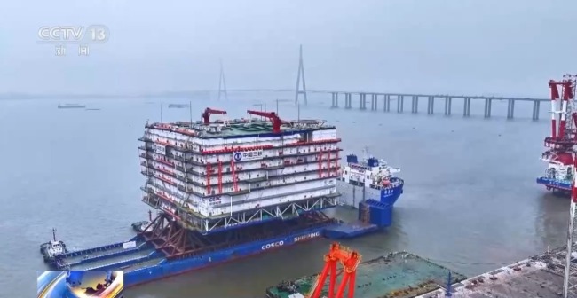 “海風(fēng)之心”正式發(fā)運 探訪這座海上超級工程