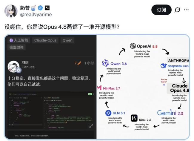 Opus 4.8更“誠實”:不強行給出答案 提升不確定性表達(dá)