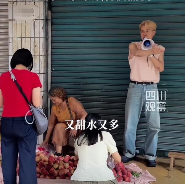 吴克群：卖桃我是认真的