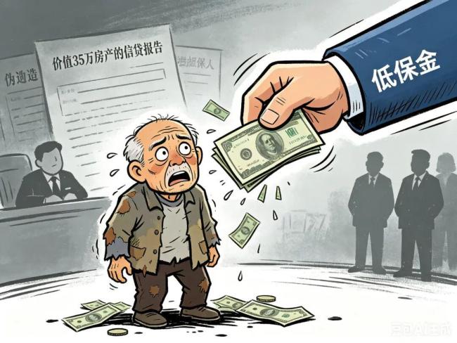 担保人回应一低保老人被贷款20万元