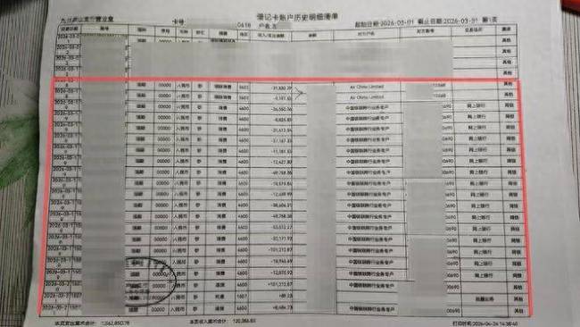 银行卡凌晨多次被转账损失约42万