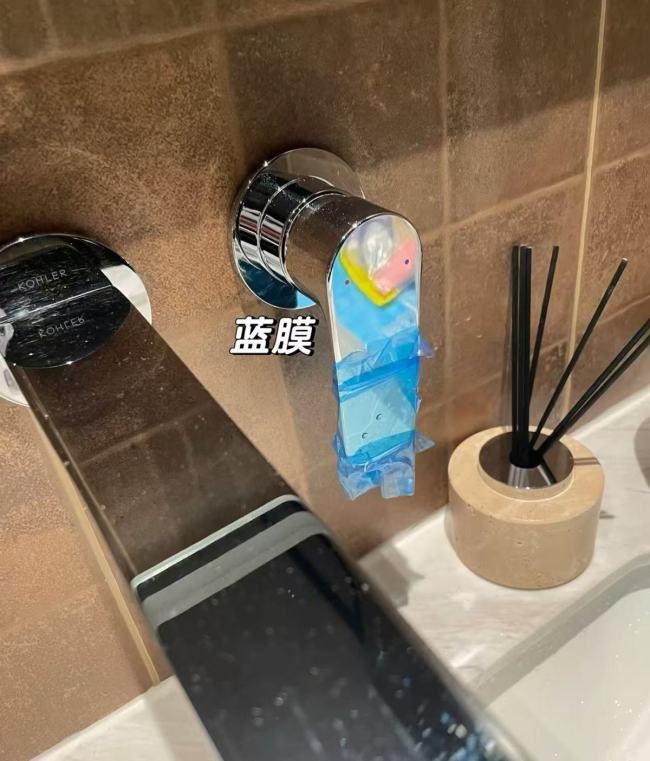“牙科蓝膜”成住酒店隔脏神器 卫生防护新选择