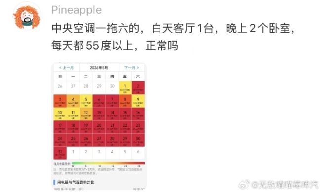 中央空调才是电费刺客 网友：看完都不敢装中央空调了