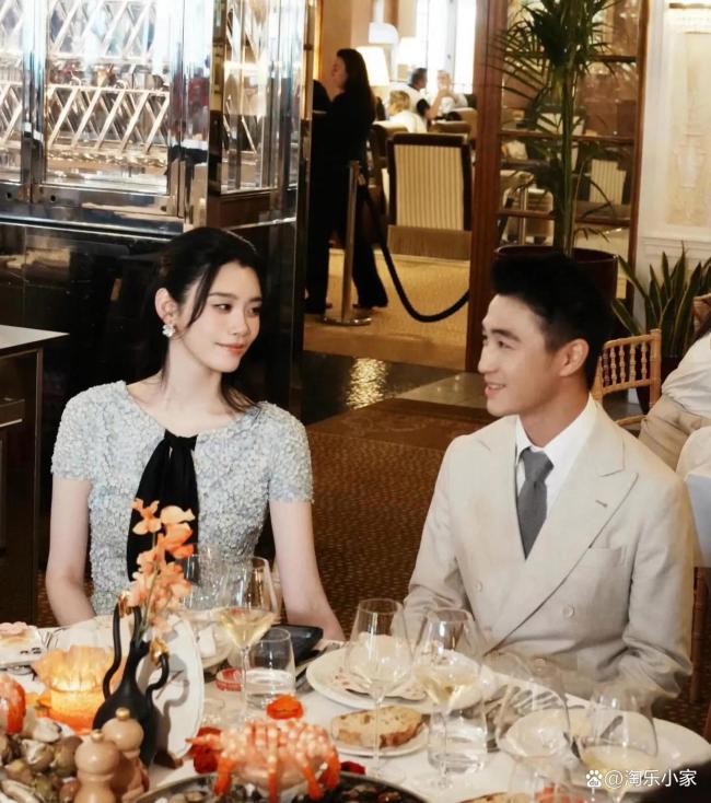奚梦瑶何猷君婚礼上摆蒜苔 七年承诺终成现实