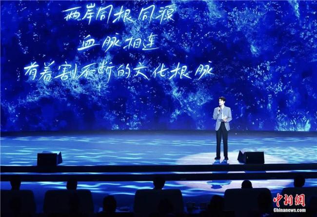 张凌赫在海峡论坛发言 分享两岸青年交流感悟