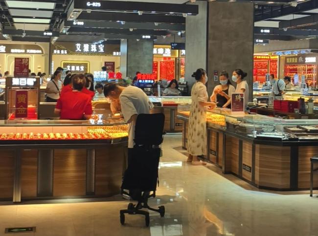 深圳水贝：部分商家回收价低于大盘