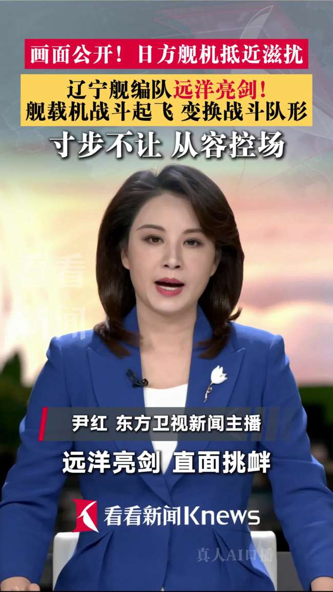 日方舰艇飞机挑衅辽宁舰编队