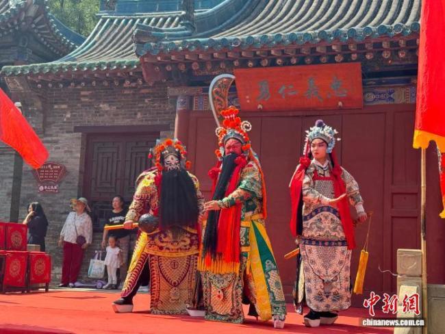 太原大关帝庙举办“关公磨刀日”活动 传承忠义文化