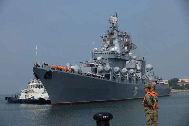中俄联合演习兵力集结完毕 联合应对海上安全威胁