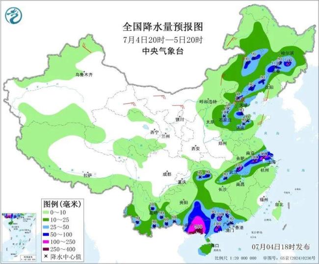 五预警齐发！大暴雨特大暴雨来袭 多地面临强降水挑战
