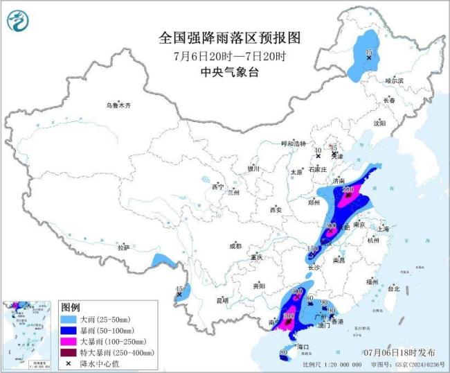 五预警齐发!广西有大暴雨、特大暴雨 多地面临灾害风险