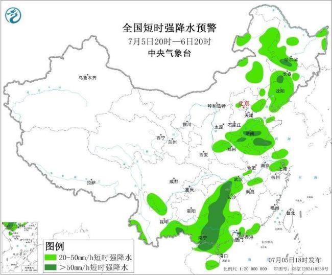 6省区局地10级以上雷暴大风 多预警齐发