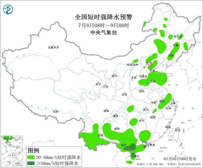 河北山东等局地将有10级以上雷暴大风 强对流天气来袭