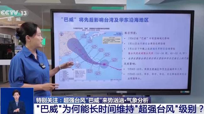 “巴威”为何能长时间维持超强台风级别？罕见巨型台风引关注