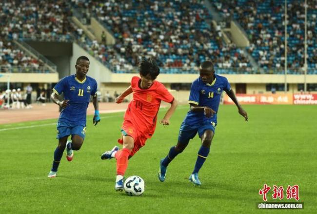 中国U17男足0比2不敌坦桑尼亚