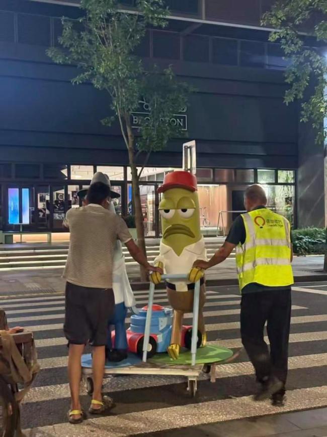 上海台风天紧急撤回一个比奇堡 全员连夜撤离笑翻全网