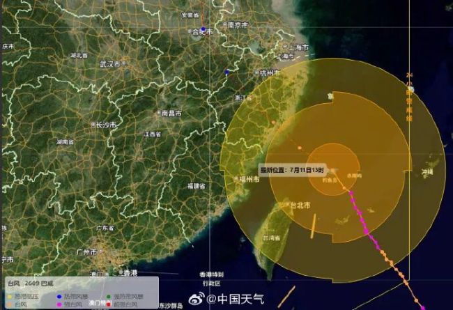 台风10级风圈快上岸了 风雨影响加剧