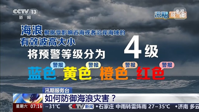 如何防御应对风暴潮、海浪灾害 预警与防范措施